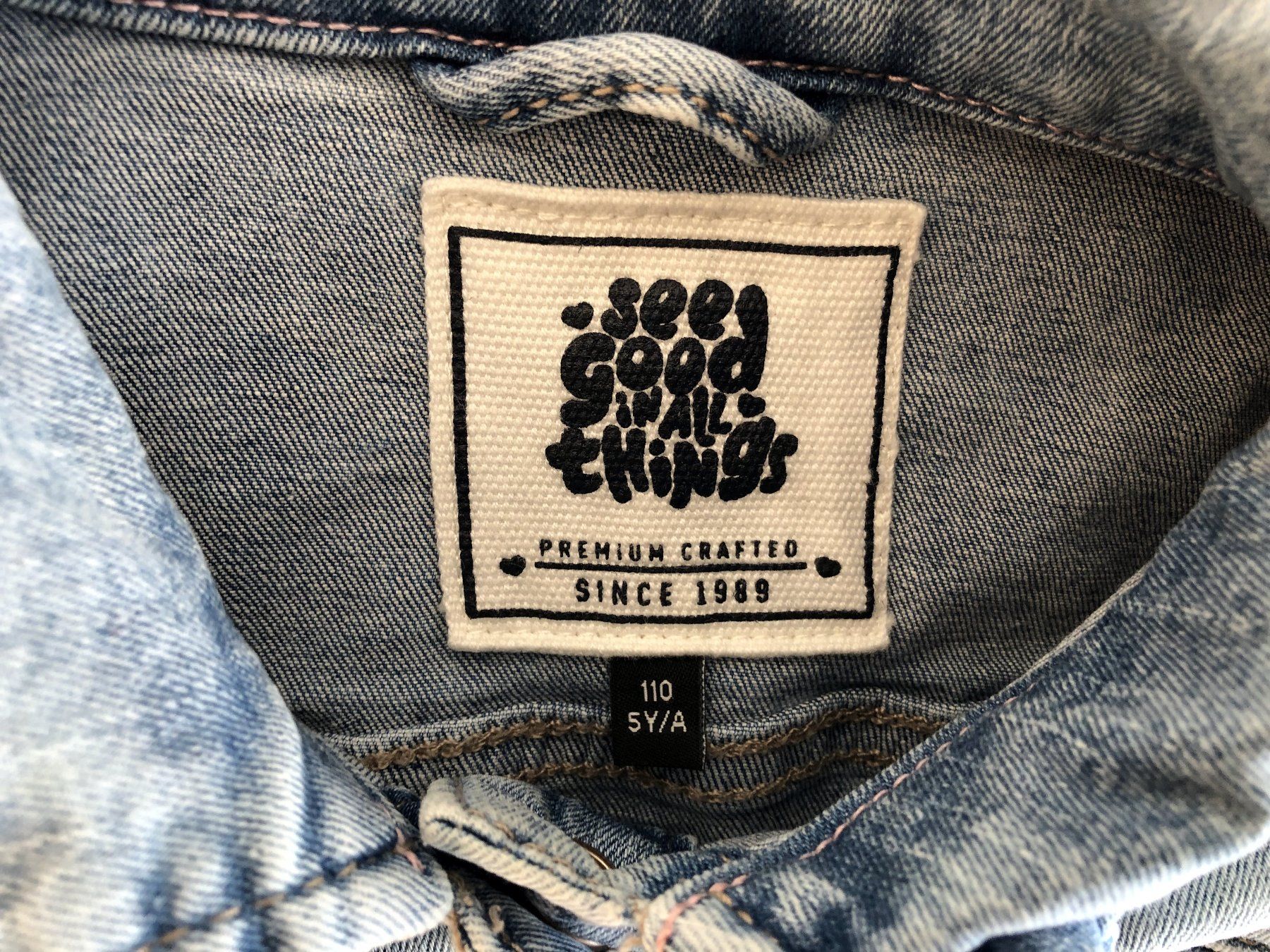 Giacche & Cappotti: Jeansjacke für Mädchen, Grösse 110 – Usato da Zürich venduto da Staetz 2