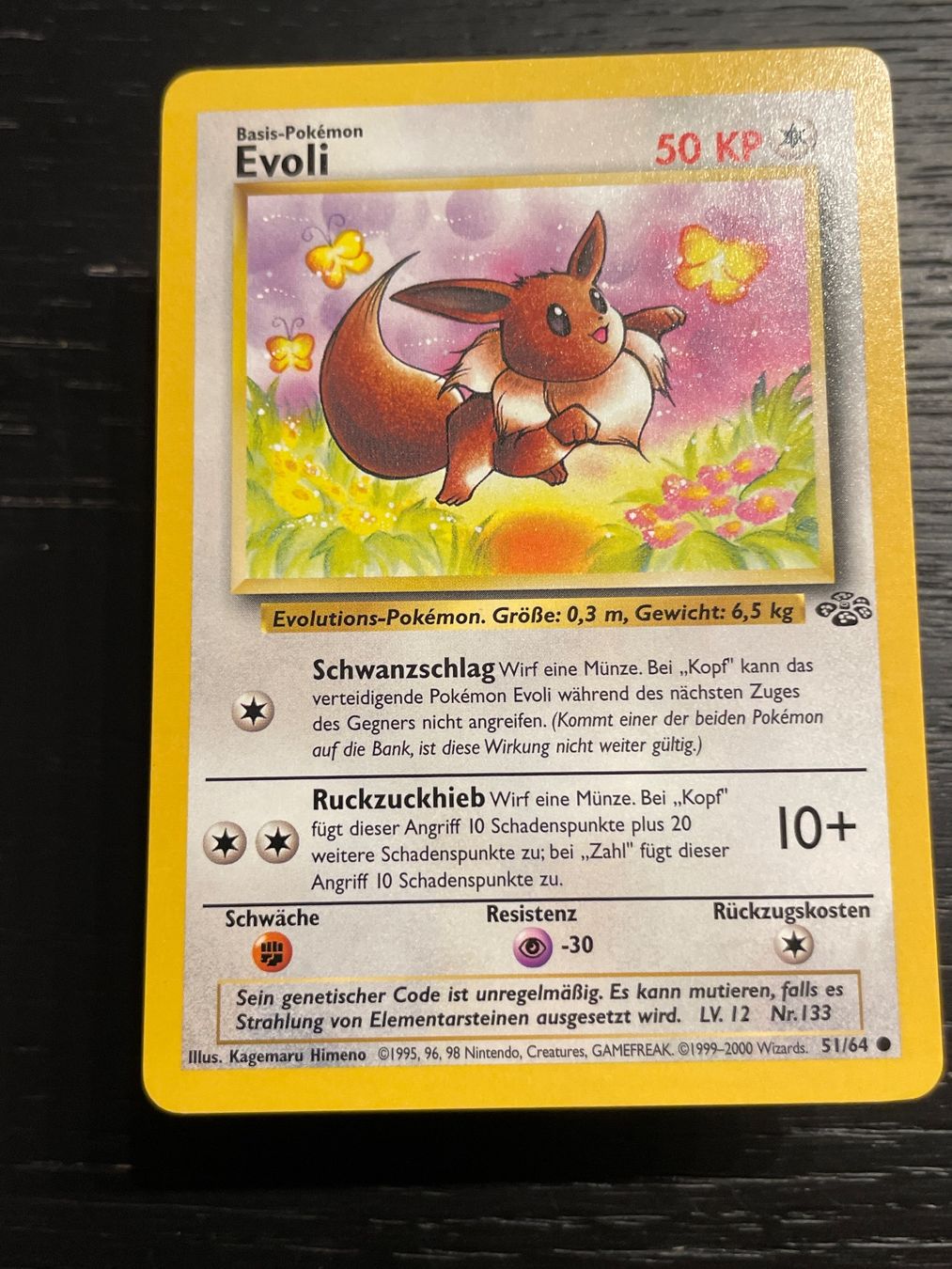 Pokémon Carte collezionabili: Pokemon Evoli 51/64 Jungle DE – Usato da Hugelshofen venduto da Suimosa