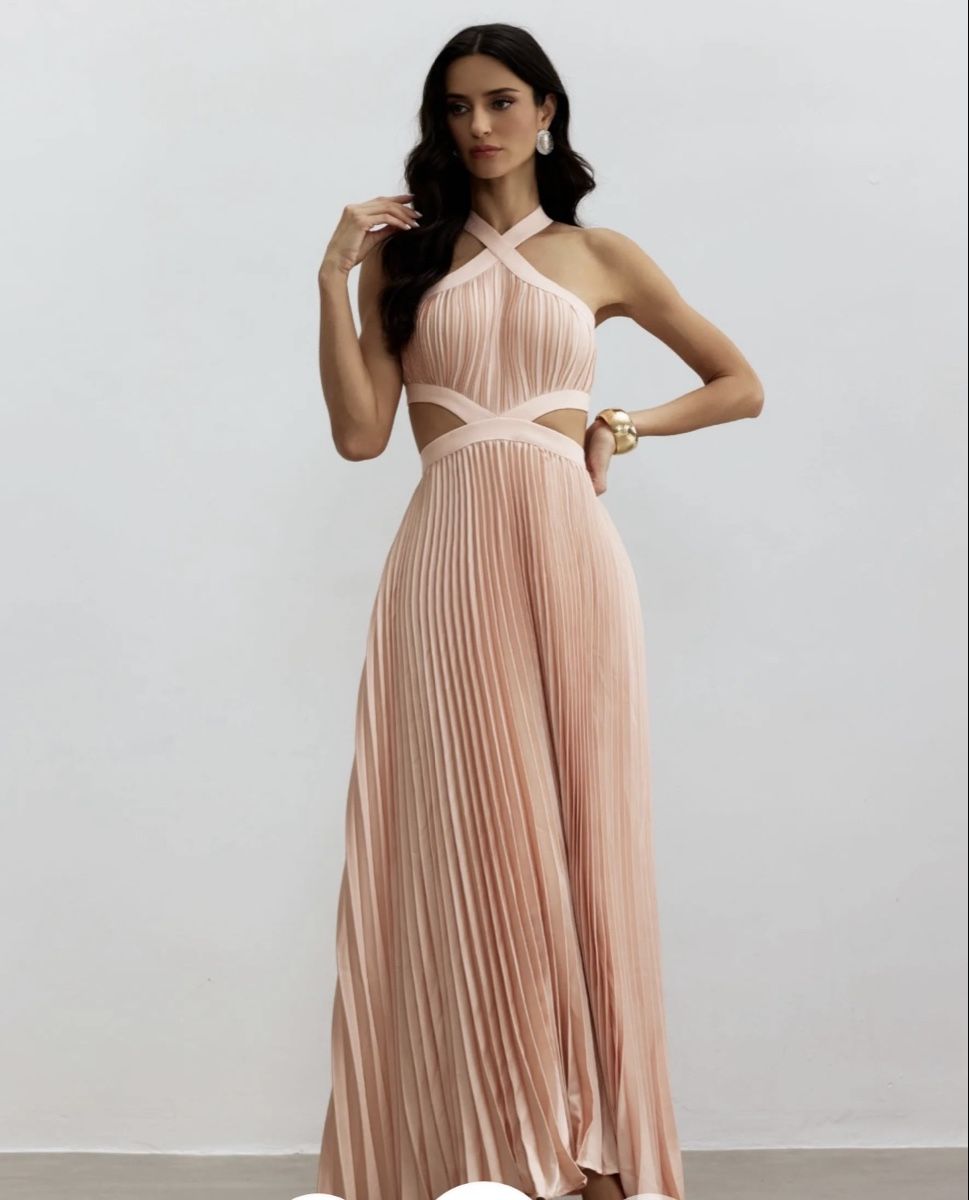Vestiti: Robe longue plissée rose taille S  – Nuovo e nell'imballaggio originale da Ballens venduto da Annushka26 2