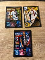 Topps Match Attax CL 2019-20 3x Neymar mit Gold Limited