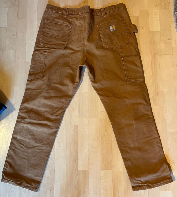 Carhartt Pantaloni: Carhartt Arbeitshose, Grösse 42/32, Farbe Braun, Top Zust... – Usato da Grindelwald venduto da mattiji 1
