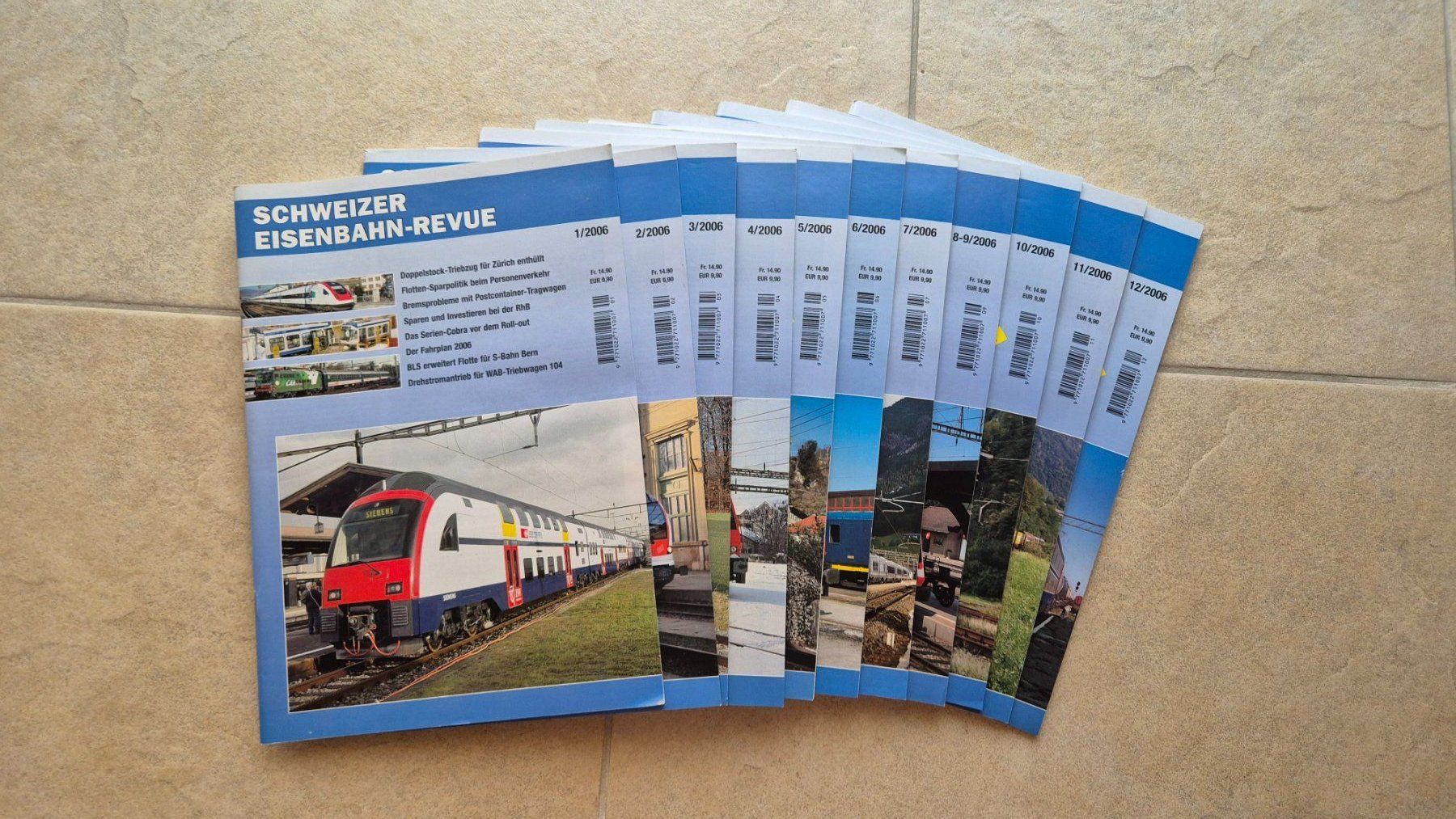 Zeitschriften & Magazine: Schweizer Eisenbahn-Revue 2006 – Gebraucht aus Brienz BE von Chutzli02