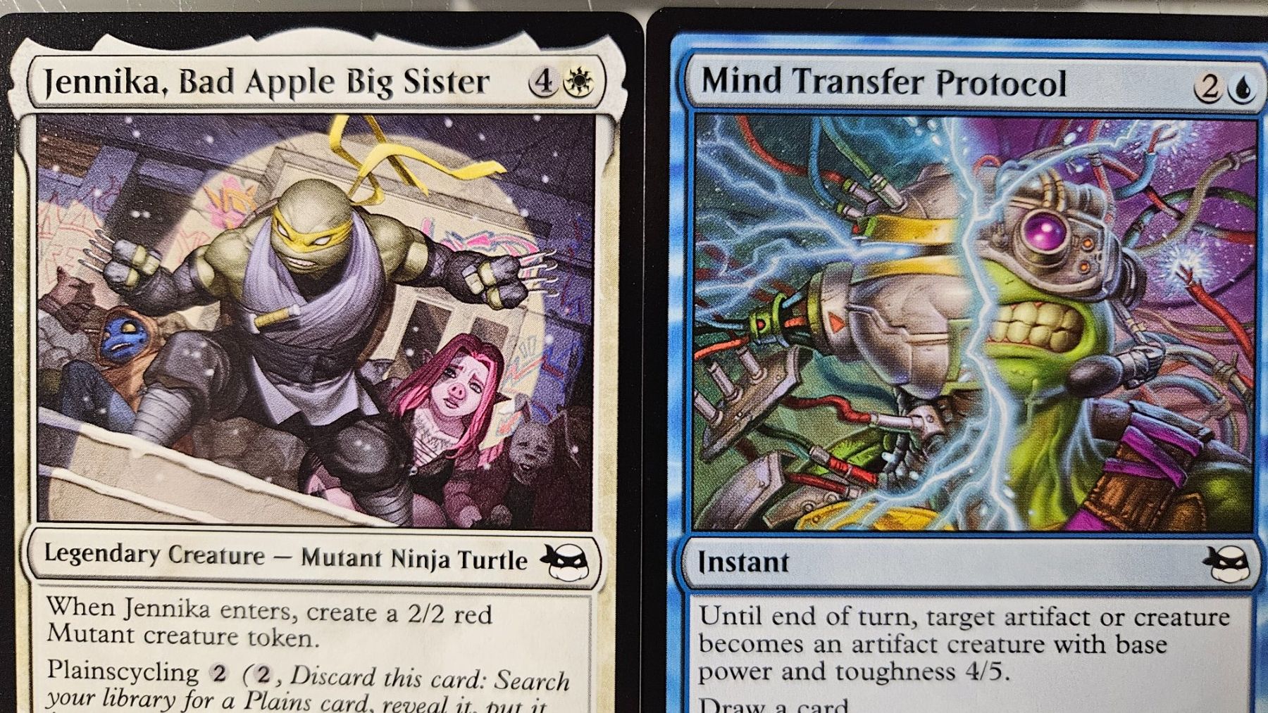 Magic The Gathering Carte collezionabili: Ninja Turtles - 5x Turtles Karten – Usato da Basel venduto da True_Hofer_Store 3