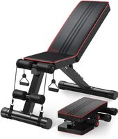 Klappbare Hantelbank Fitnessbank Schrägbank 300kg Training