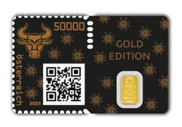 Krypto Bulle GOLD Österreich postfrisch