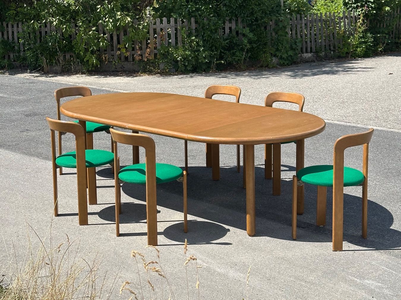 Dietiker Set de table et chaises: Dietiker Bruno Rey Design Esstisch mit 6 Stühlen – D'occasion à Zürich par N-Habegger