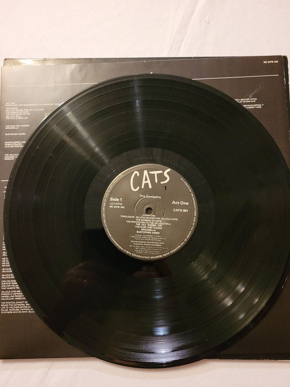 Schallplatten: Vinyle Cats - La comédie musicale – Gebraucht aus la Chaux-de-Fonds von Lampe 2