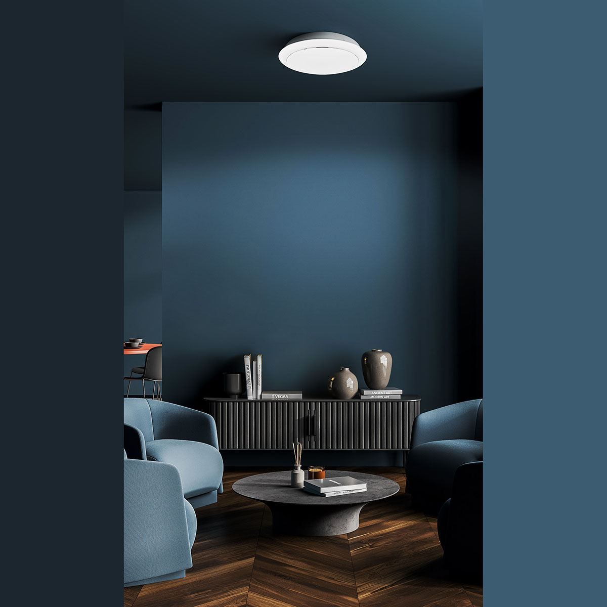 Lampadari & plafoniere: Deckenleuchte, Weiss, Rund, Dimmer – Nuovo (secondo la descrizione) da Kreuzlingen venduto da Smart-Light 2