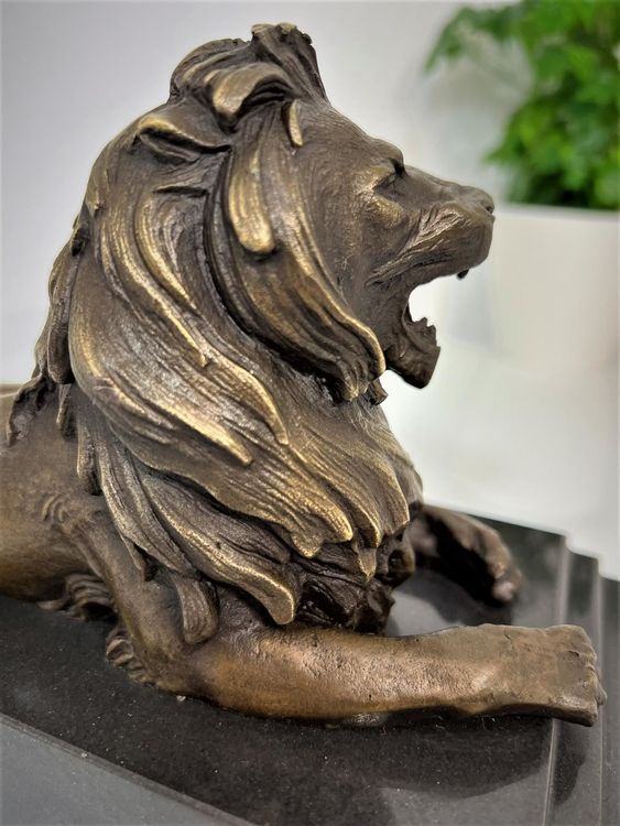 BRONZE SKULPTUR LÖWE Antoine-Louis Barye (Gebraucht) in Weggis für CHF ...