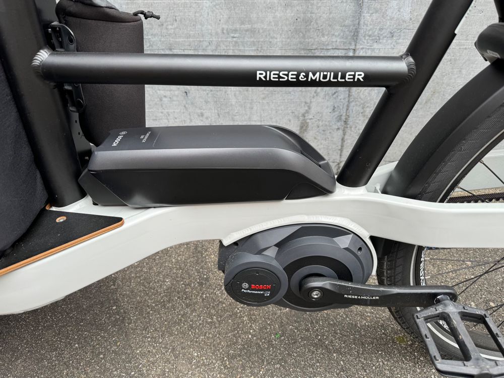 Cargobike Riese & Müller Packster 40 mit Kindersitz Neu Kaufen auf Ricardo