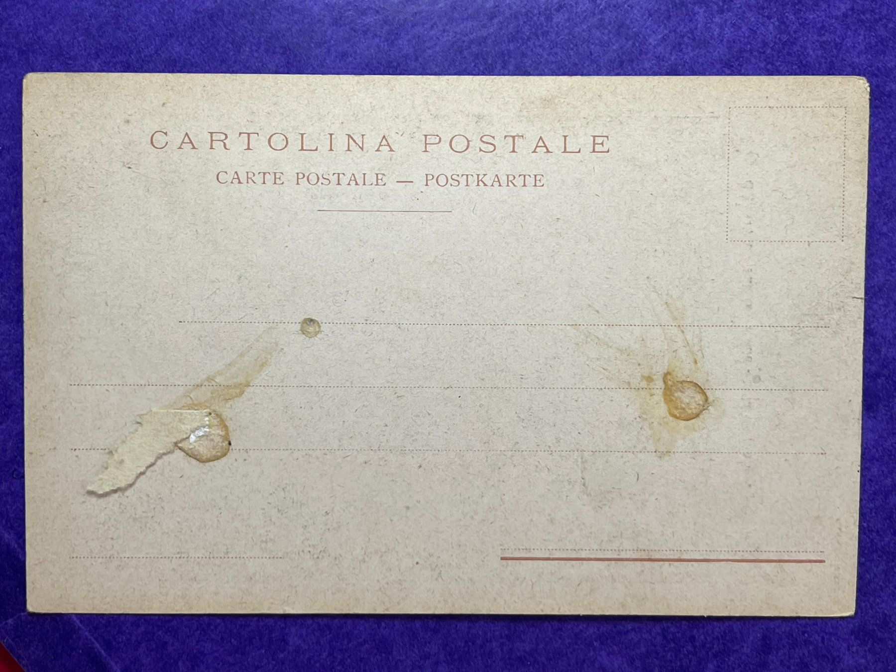 Cartoline postali: Genova - Palazzo Reale - Sala da pranzo – Usato da Steg VS venduto da danwer74 1