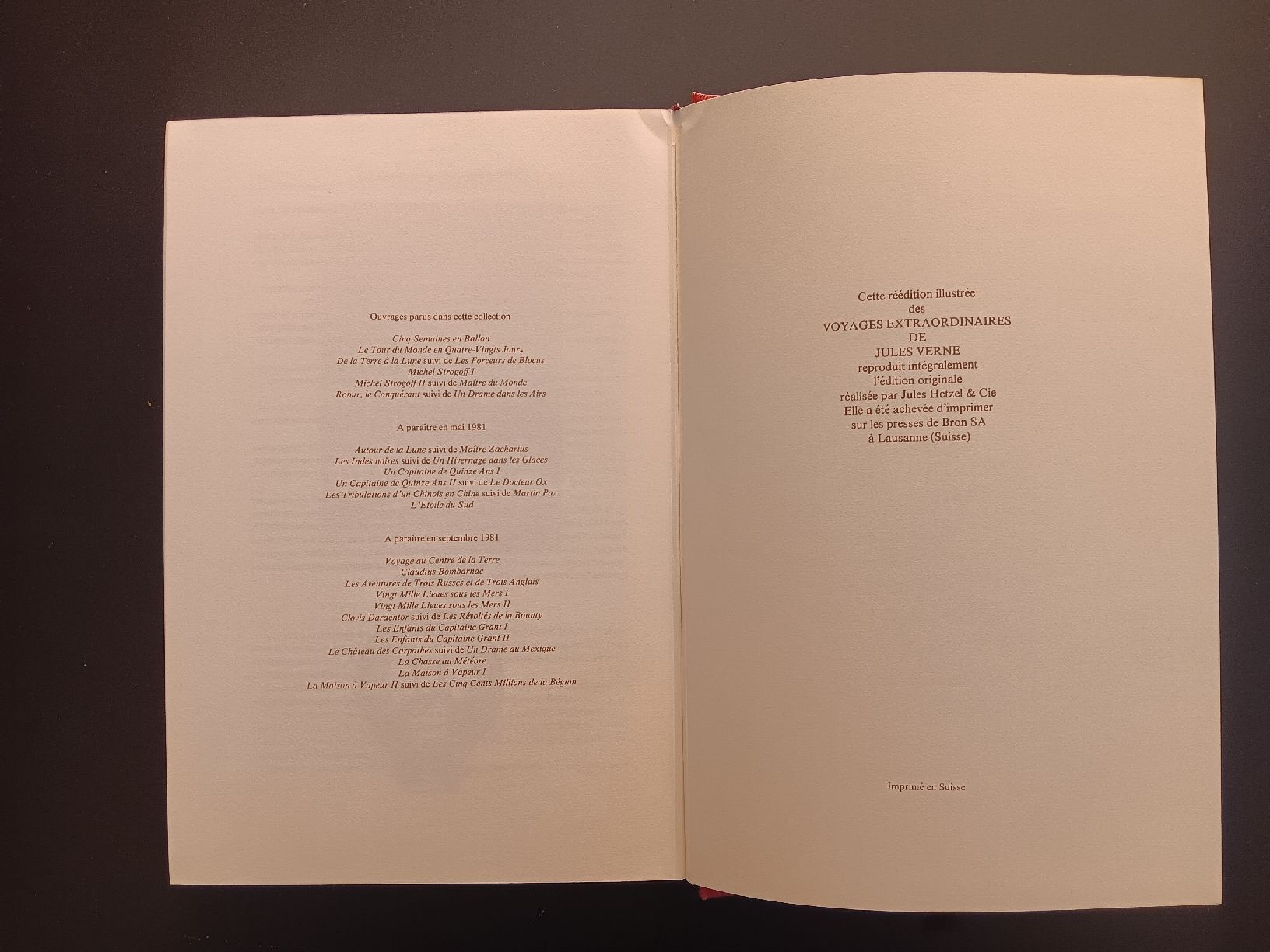 Libri: Jules Verne - Cinq semaines en ballons – Usato da Lausanne venduto da Grabock 5