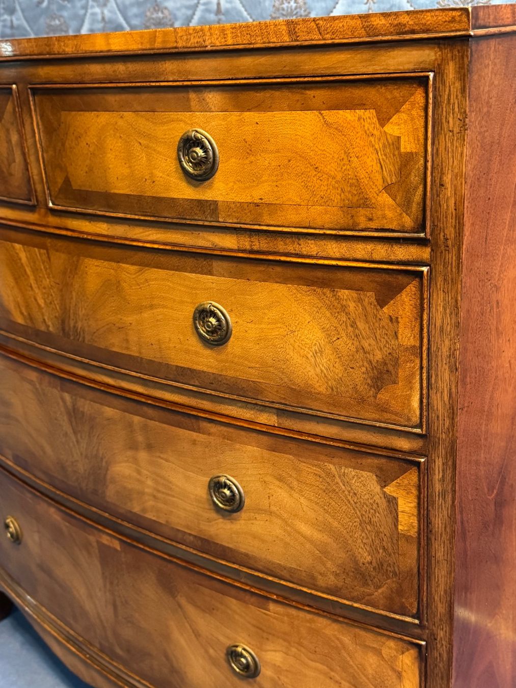 Kommoden: Kommode England Mahagoni Titchmarsh & Goodwin Regency – Gebraucht aus Gemünden von GEUENWALD 5
