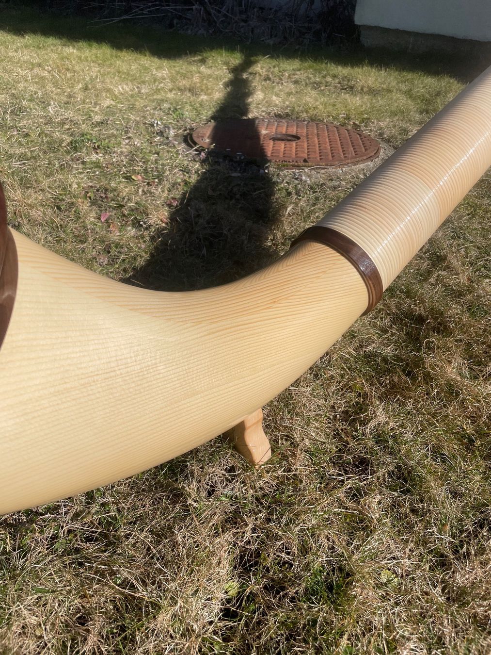 Strumenti musicali: Alphorn Rieger Spitzenklasse nuovo – Nuovo (secondo la descrizione) da Brè sopra Lugano venduto da ron_c2hb 1