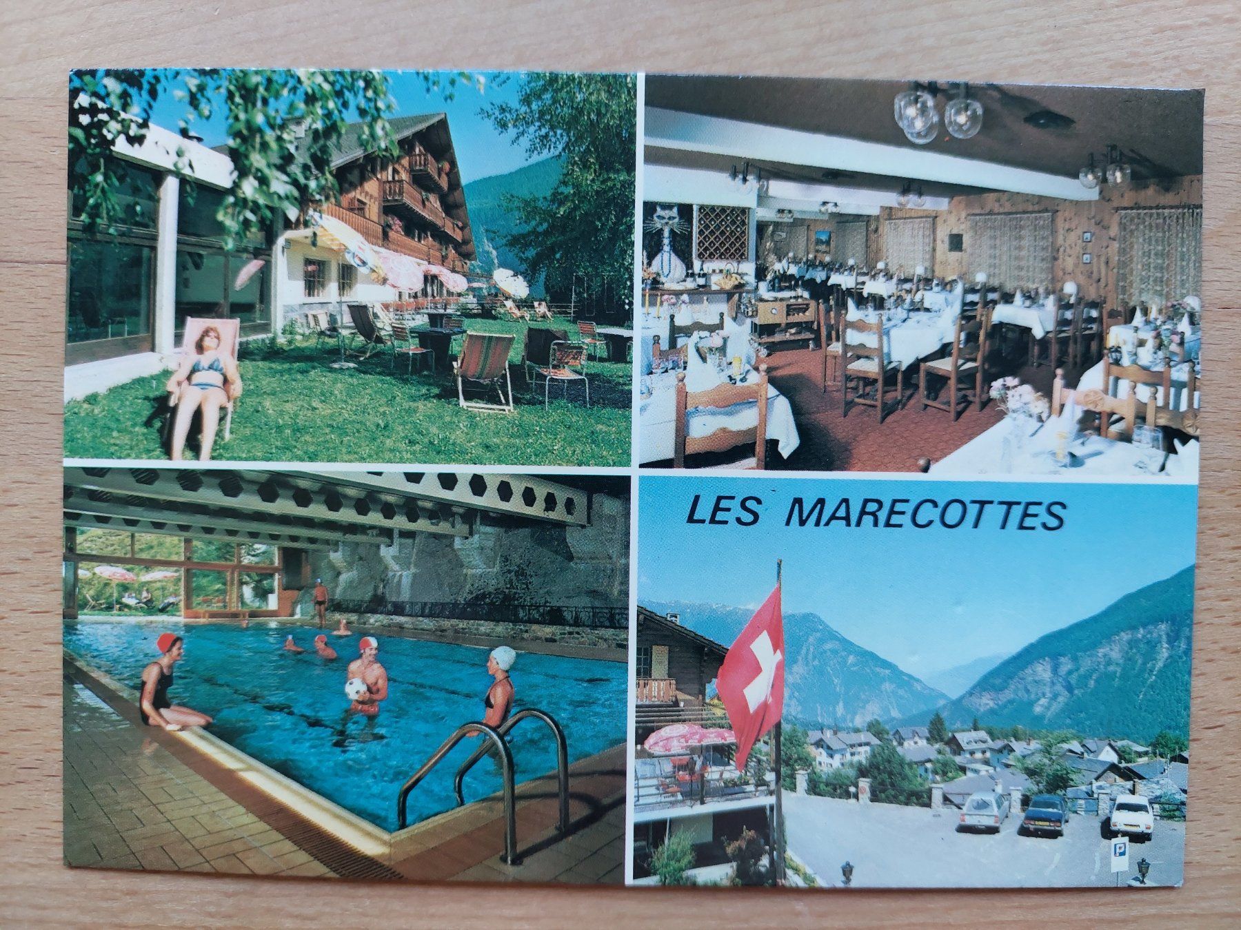 Cartoline postali: AK Les Marecottes VS 4-bildrig – Usato da Obfelden venduto da Foto_Bild_Kunst_Buch