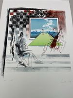 HORST LEMKE LITHOGRAPHIE SIGNIERT NUMMERIERT