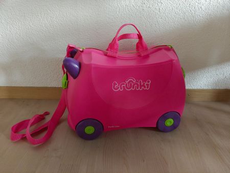 Trunki Kinderkoffer pink