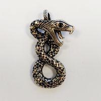 Anhänger Kobra Silber 925
