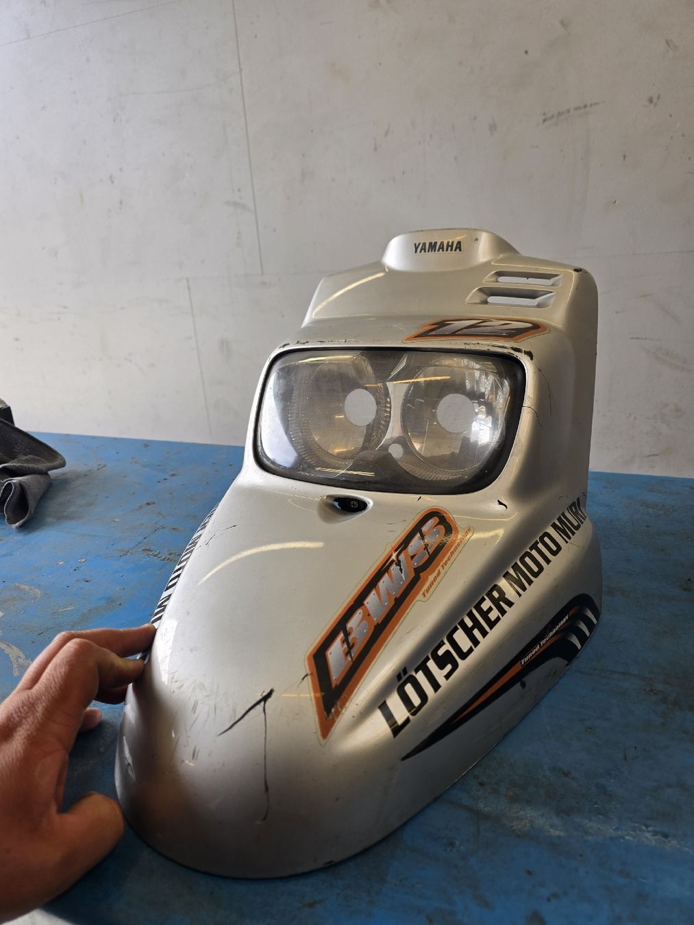 Tutti pezzi di ricambio per scooter: Yamaha BWS Frontverschalung – Usato da Hirzel venduto da Lusbueb94 2
