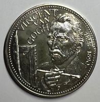 Niederlande, 2 1/2 Ecu, Vincent Van Gogh, 1995