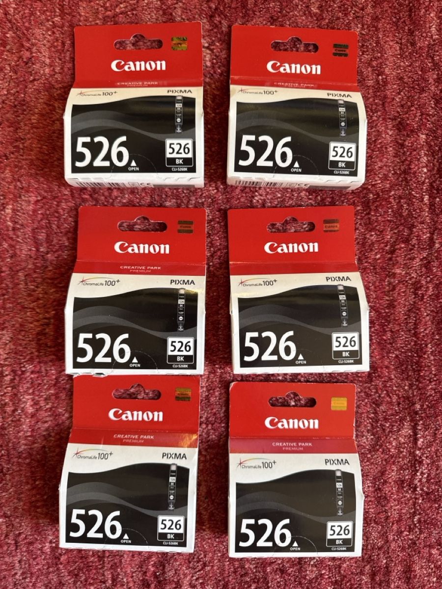 Canon Cartouches & Toner: Canon Druckerpatrone CLI-526BK schwarz neu – Neuf avec emballage d'origine à Kloten par Flughafenstadt 3