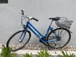 Citybike Wheeler Ecorider 2.0 blau mit Korb