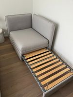 IKEA VALLENTUNA Bettsofa-Modul / Schlafsessel grau