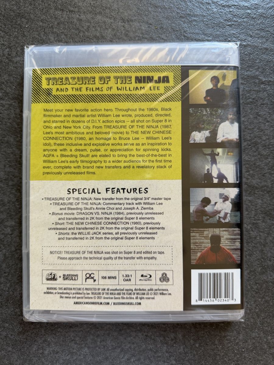 Tutti i DVDs: Treasure of the Ninja Blu-ray AGFA – Nuovo (secondo la descrizione) da Zürich venduto da cENS0R 3