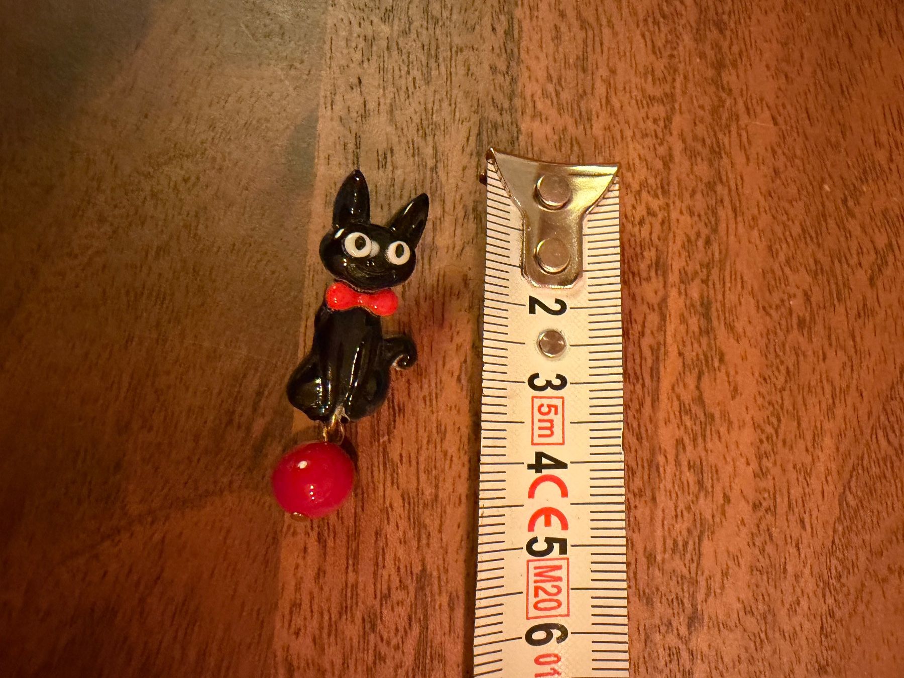 Orecchini pendenti & Orecchini a lobo: Schwarze Katze Ohrringe mit roter Schleife – Nuovo (secondo la descrizione) da Gams venduto da Mariawicca 9