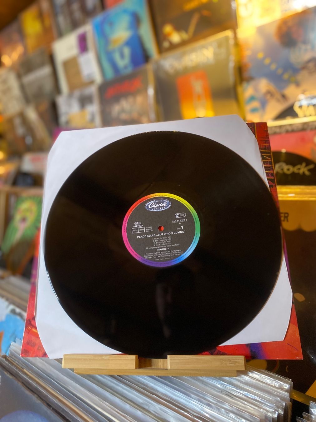 Dischi in vinile: MEGADETH - PEACE SELLS...RE EU 2018...VG++/NM – Usato da Gals venduto da Diskopatshop 2