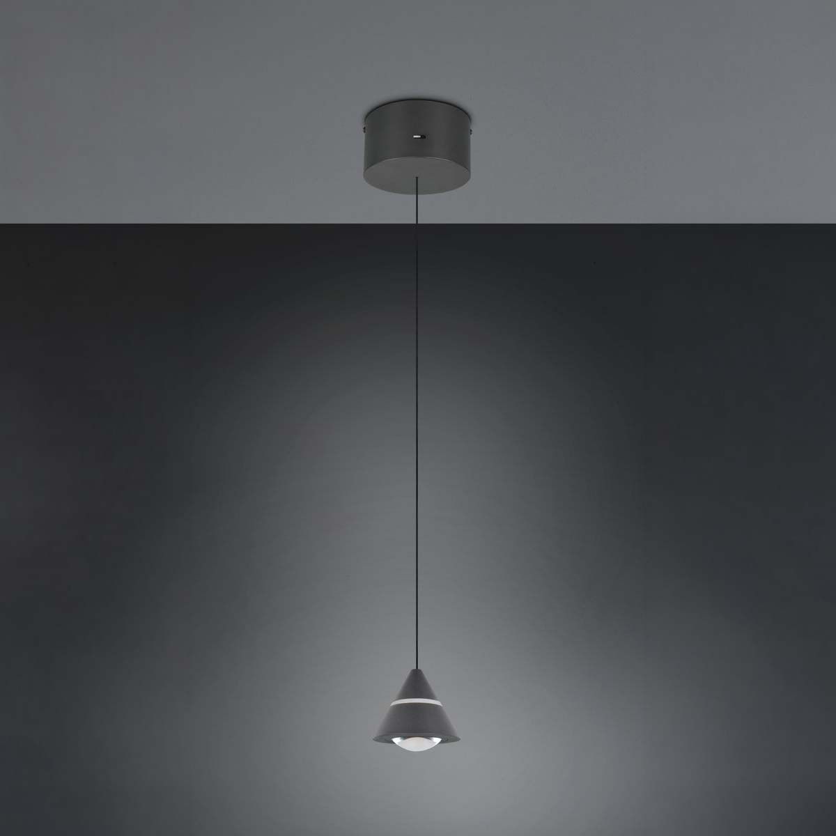 Kronleuchter & Deckenlampen: LED Pendelleuchte, Schwarz, CCT, 15 cm Ø – Neu (gemäss Beschreibung) aus Kreuzlingen von Smart-Light 1