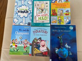6 Bücher für Buben