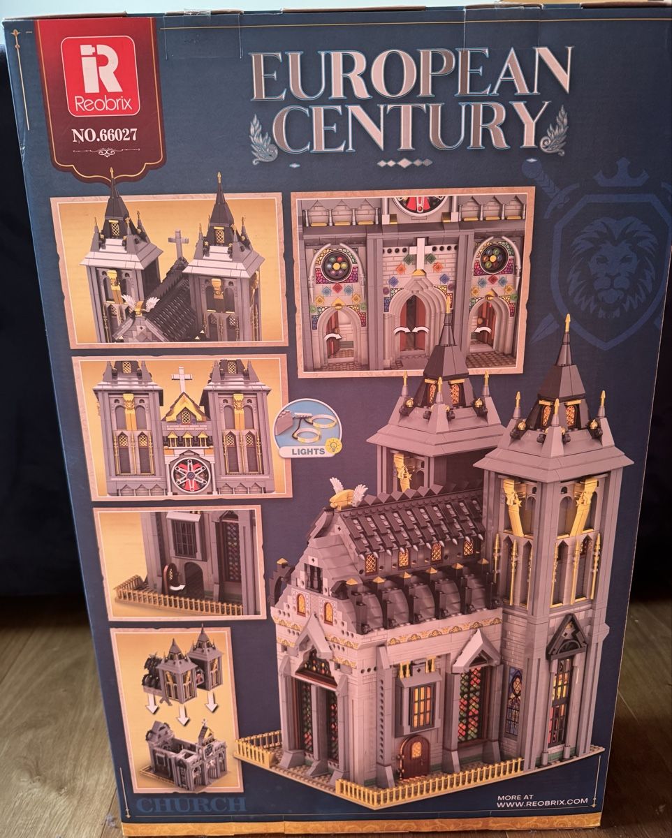 Lego Giocattoli: Klembaustein mittelalterliche Kirche – Nuovo e nell'imballaggio originale da Härkingen venduto da Muelli7 1
