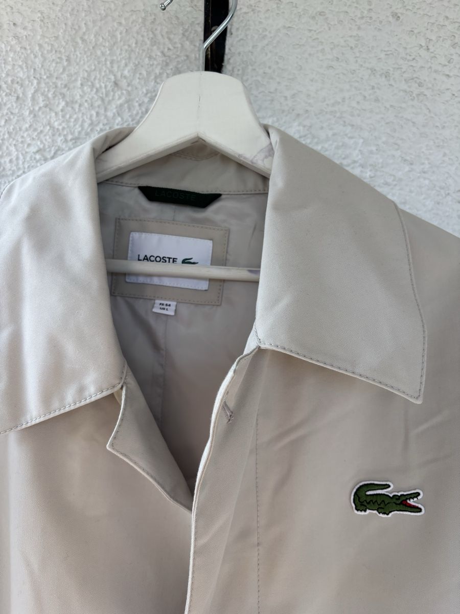 Lacoste Cappotti: Lacoste Trenchcoat Gr. 54 – Nuovo (secondo la descrizione) da Wettingen venduto da Hasta80 1