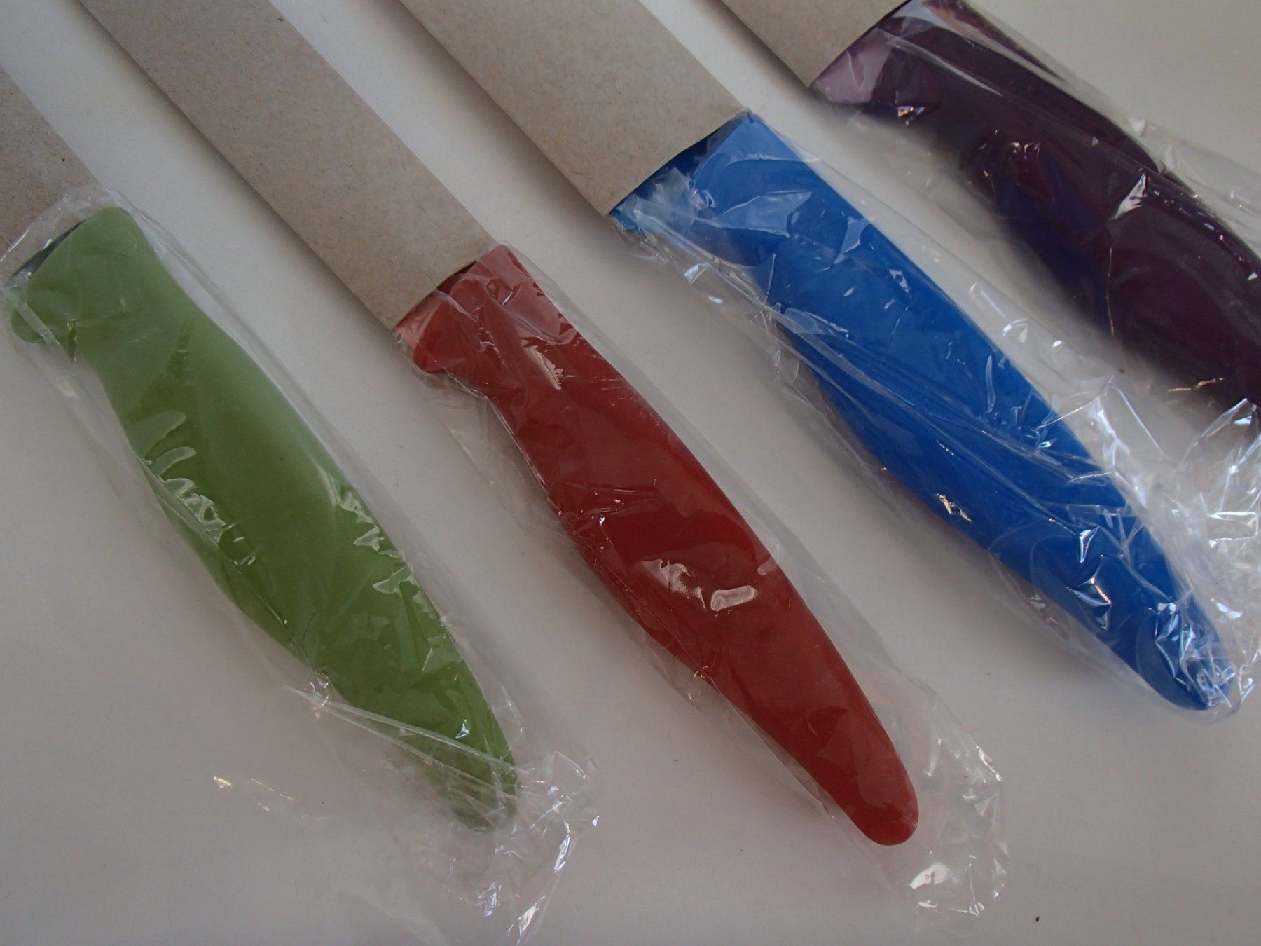 Küchenmesser: vier farbige Messer mit Messerblock – Neu und originalverpackt aus Schöfflisdorf von pullux 4