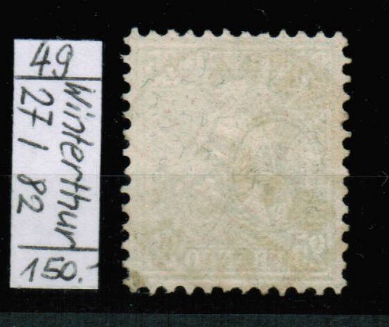 Tutti i francobolli: Si.Helvetia - Nr.49 - Winterthur – Usato da Bern venduto da peri02 1