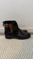 Tommy Hilfiger Black Rain Boots, Size 41 worn!