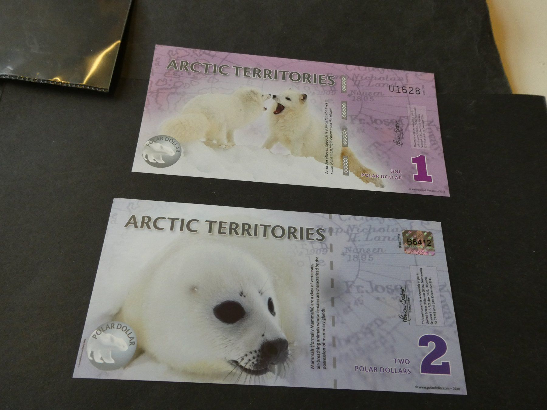 Banconote: Arctic Territories , alte Geldscheine – Usato da Hinterforst venduto da Rohusri