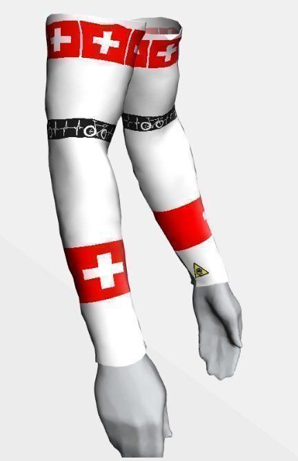 Leibchen & Hosen: Ärmlinge CH (Gr. XL) – Neu und originalverpackt aus Oberglatt ZH von Pacos2000
