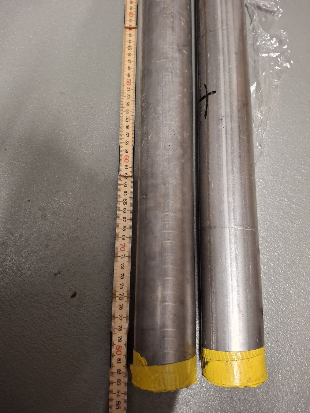 Sistemi di scarico: gerade Auspuffrohre, 60mm, ca 1,5m – Nuovo e nell'imballaggio originale da Kradolf venduto da rge_pf7p 2