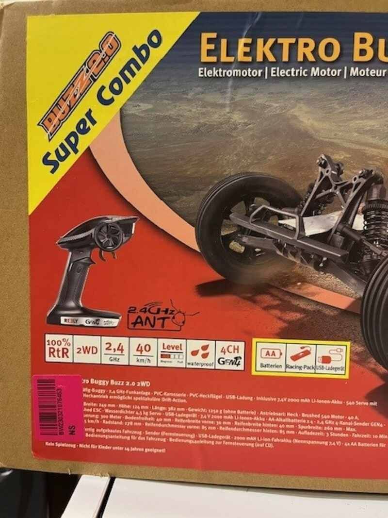 Modellismo RC: Reely Buzz 2.0 RC Modellauto Elektro - nicht getestet – Usato da Ebikon venduto da  2