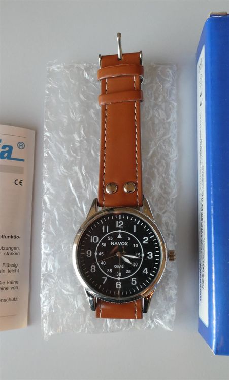 Neue Navox Westfalia Quarz Armbanduhr Herrenuhr (Neu (gemäss
