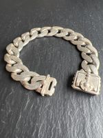 Patrik Muff - Silber Panzerkette Armband
