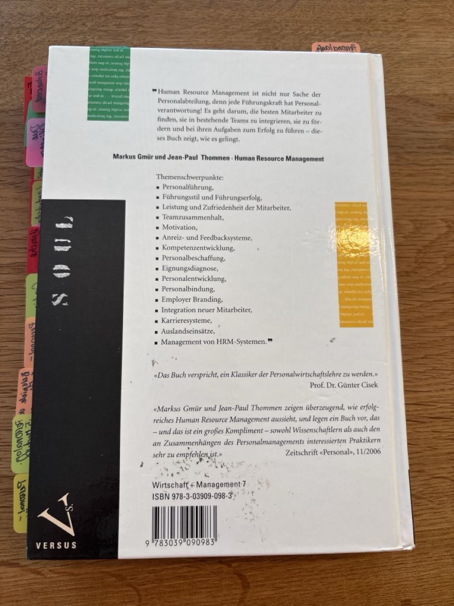 Libri: Buch Human Resource Management – Usato da Muhen venduto da Claudi1985 1