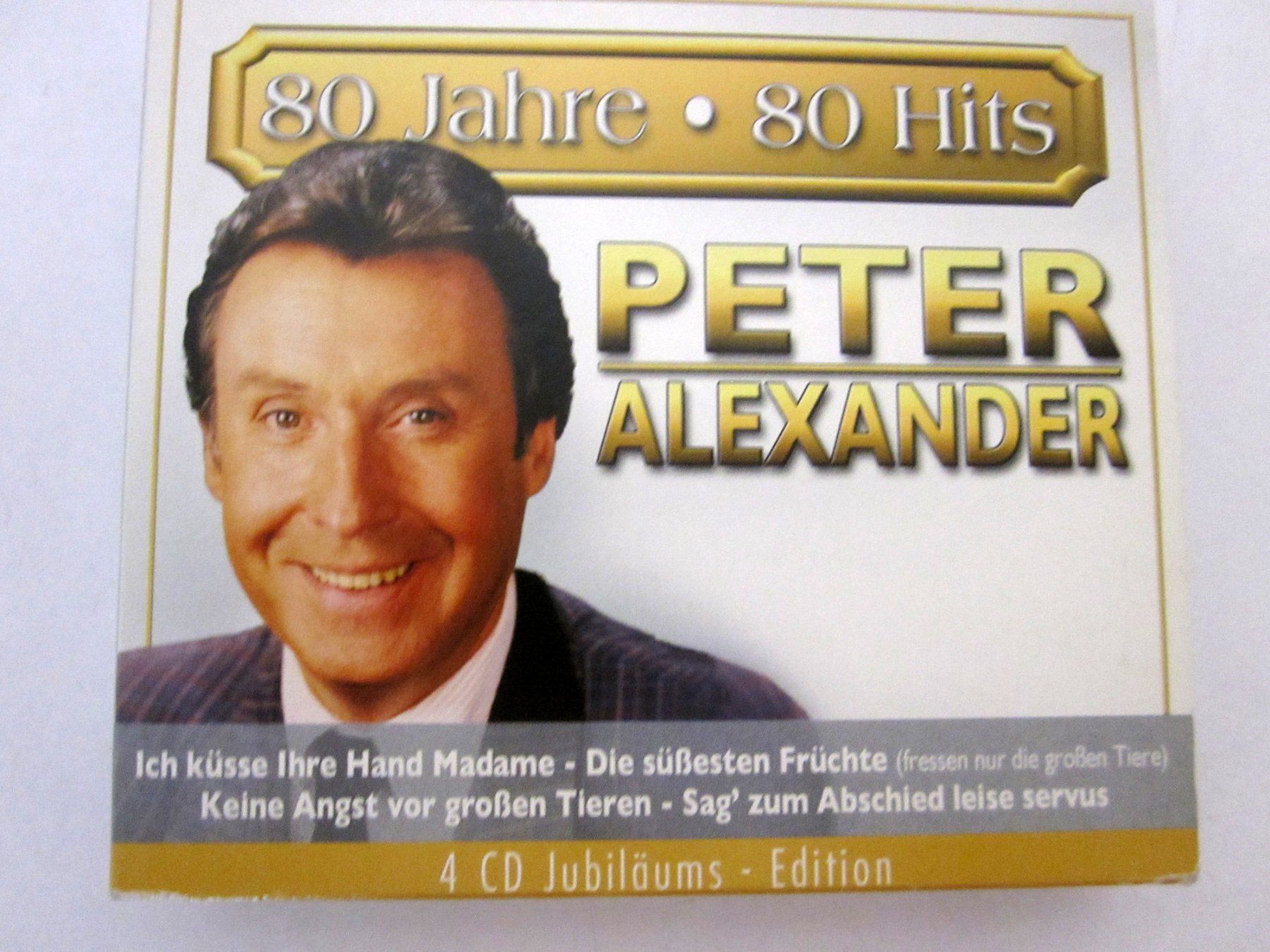 CDs: Peter Alexander CD-Box mit 4 CDs (80 Hits) – Gebraucht aus Binningen von fel_8mgn