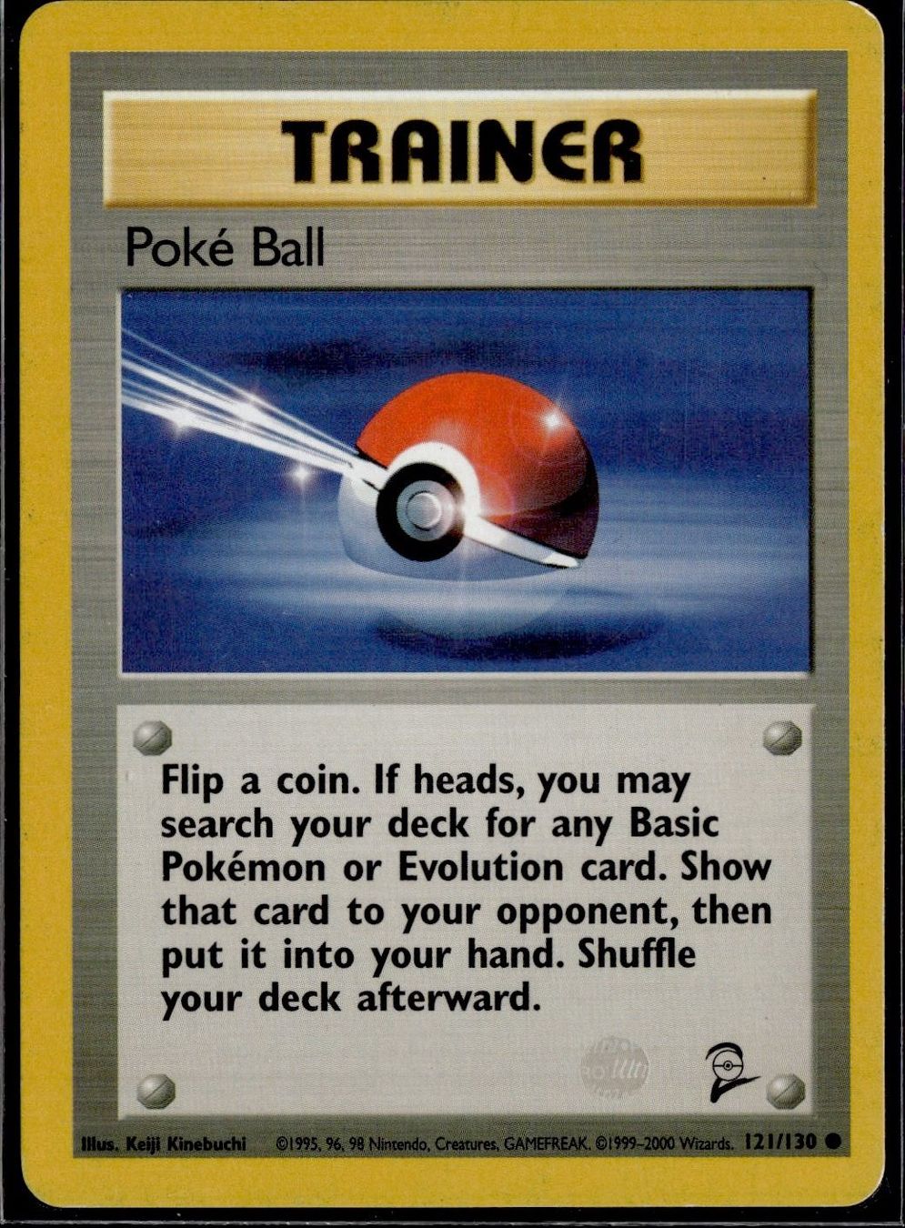 Pokémon Carte collezionabili: Poké Ball Base Set 2 121/130 Pokémon 2000 – Usato da Zürich venduto da pokemon_cards
