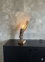 Tolle Lampe aus Schwemmholz / Treibholz (Anschlussfertig)