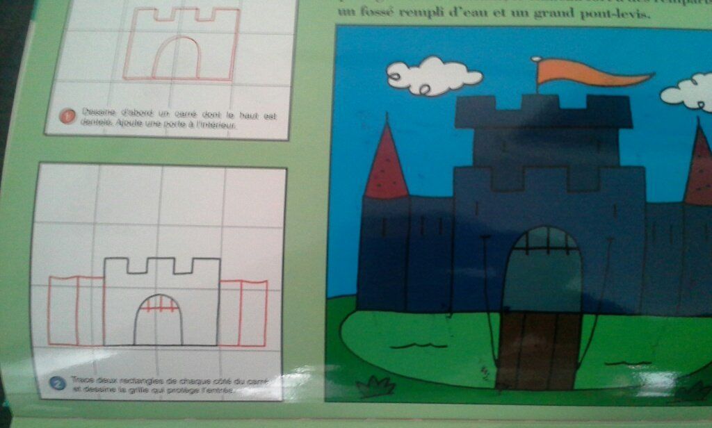 Libri: Apprends à dessiner Château-Dragon-Tract – Usato da Le Mont-sur-Lausanne venduto da picachu1052 5