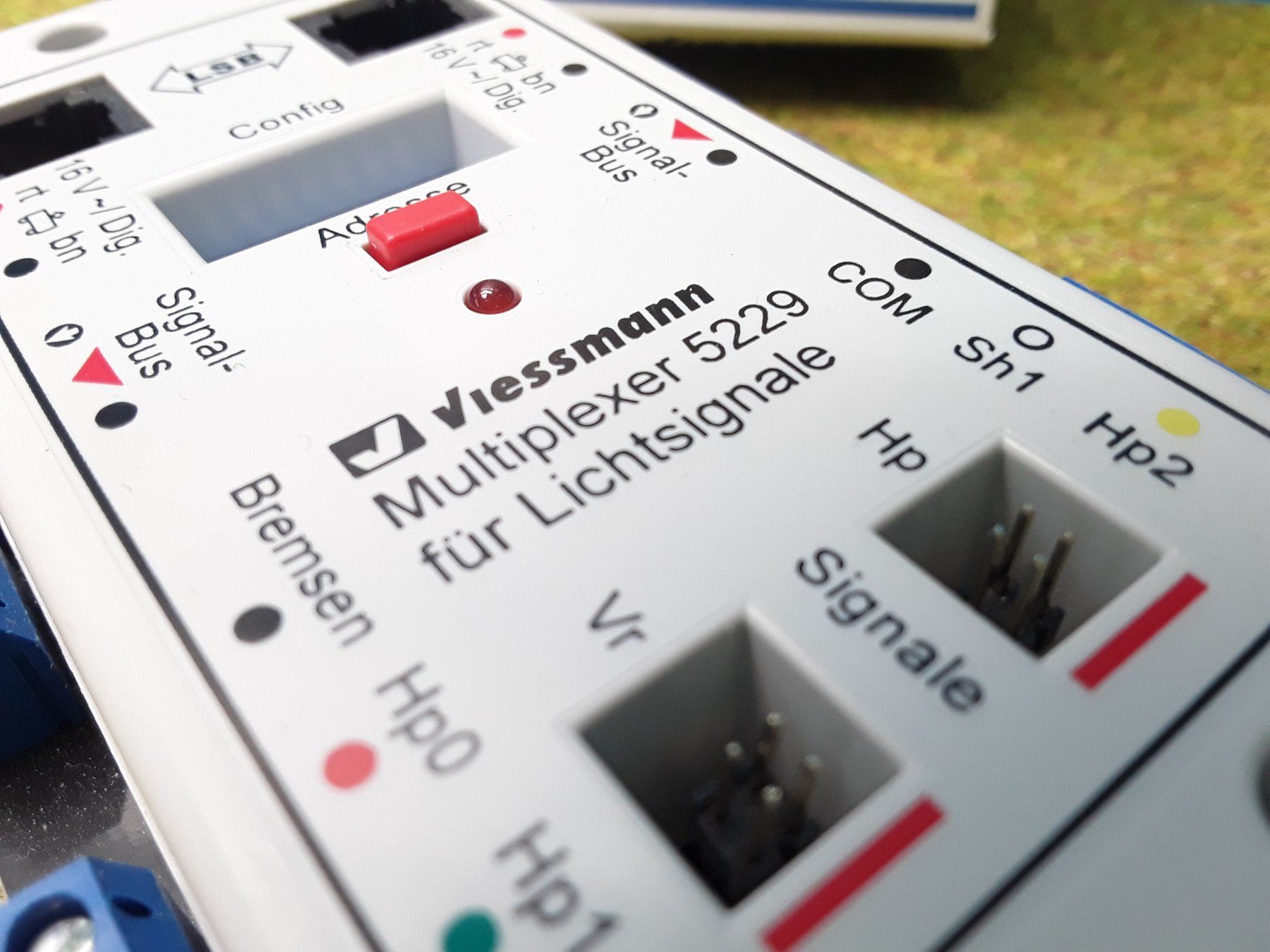 Viessmann Modellini di ferrovie: Viessmann 5229 Multiplexer für Lichtsignale mit Multiplex – Difettoso da Uerikon venduto da Airport68 1