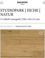 Parkett Bauwerk Studiopark Eiche Landhaus